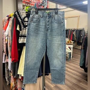 SR vs. Sandrine Rose and Free People ultra high waisted jeans